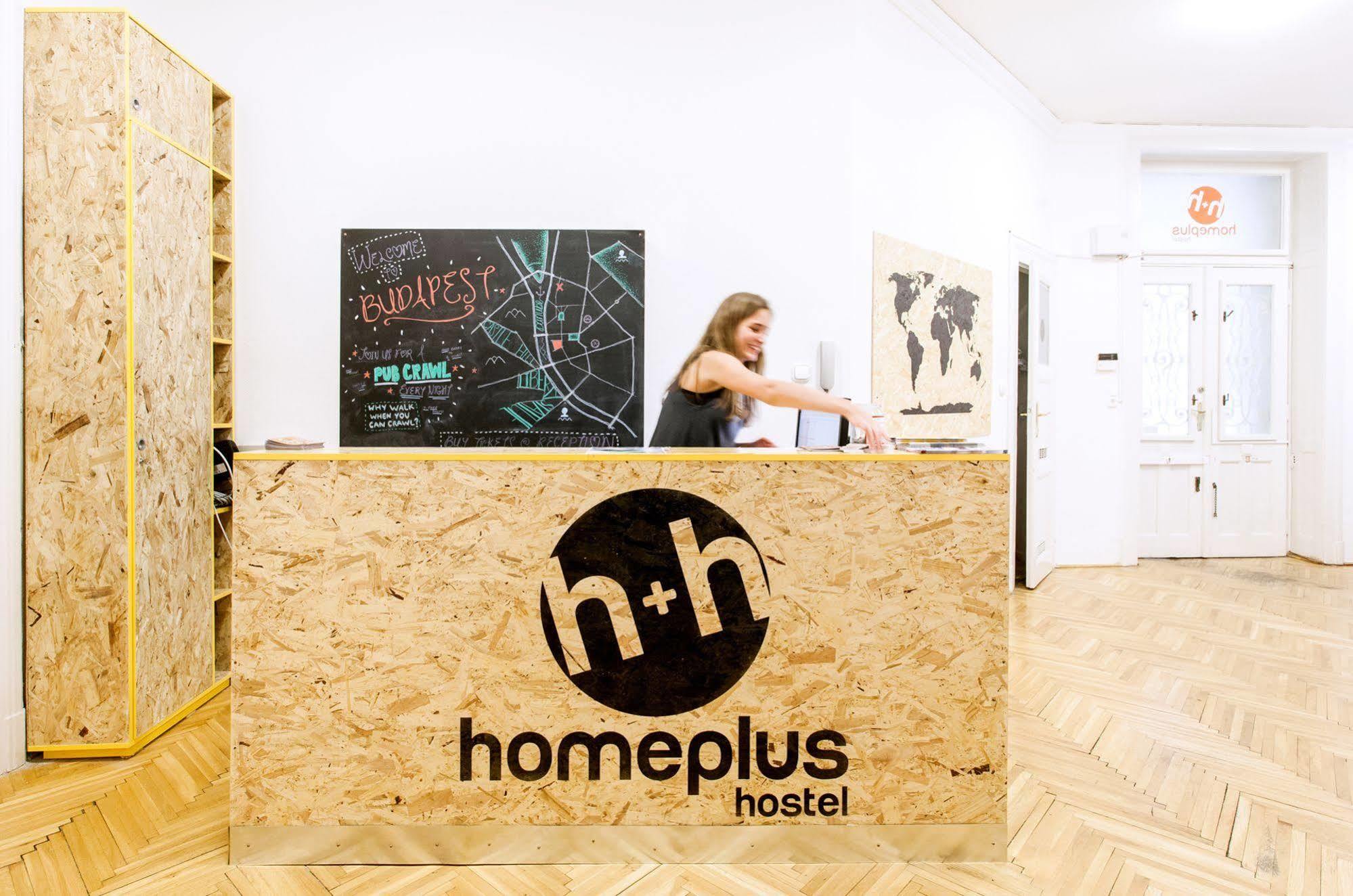 Homeplus Hostel Budapest Exterior foto